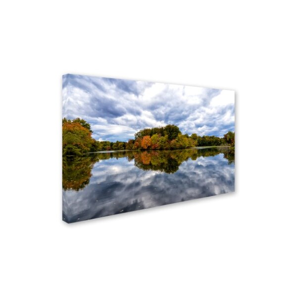 PIPA Fine Art 'Autumn Reflections' Canvas Art,16x24